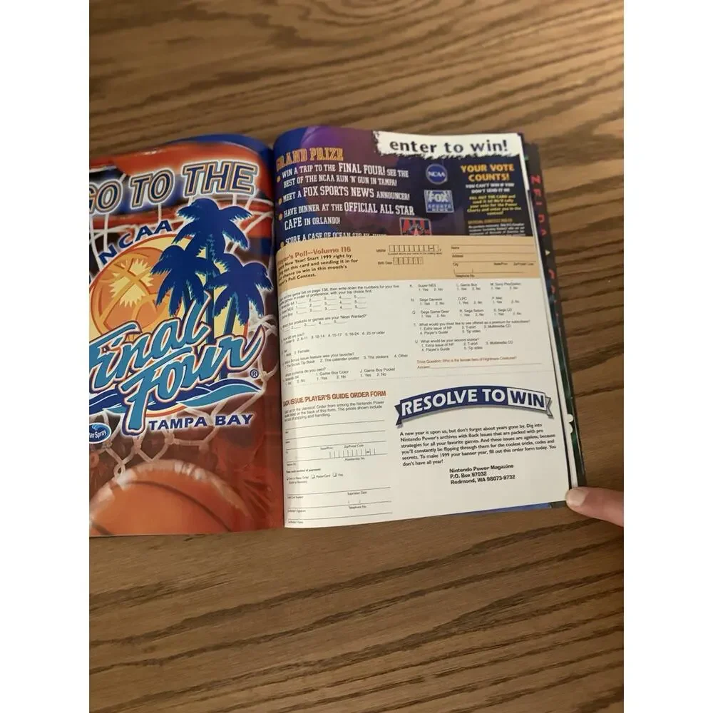 Nintendo Power 116 With Poster, Comic Vol 6, Subscriber Bonus, Pokemon Calendar